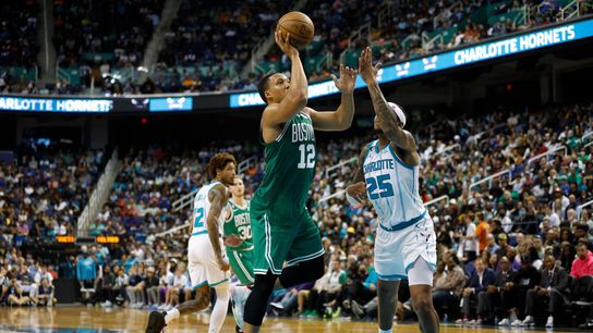 How Grant Williams is using the threat of the 3 to add a dangerous element to his game taken at The Auerbach Center (Celtics)